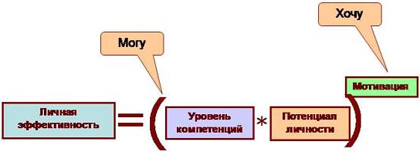 Рис. 1. Личная эффективность.